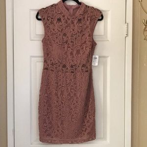 Rose lace dress